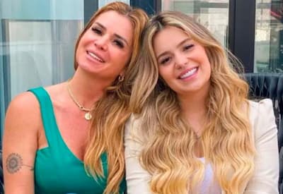 Mãe de Viih Tube completa 51 anos e chama atenção pela barriga negativa