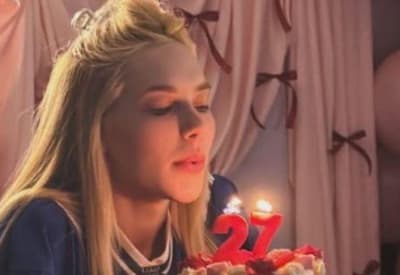 Virginia Fonseca explica "cara fechada" em festa surpresa organizada por Vini Jr.