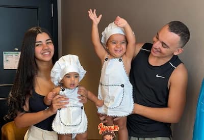 João Gomes comemora 7 meses do filho na Suíça e cena fofa encanta a web