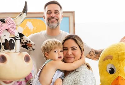 Carol Sampaio prepara surpresa com tema fazendinha para aniversário do filho