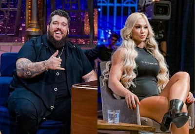 Panda abre o jogo sobre carreira no sertanejo e Vivi Winkler revela sua rotina no "The Noite" desta segunda (13)