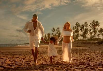 Lore Improta faz ensaio de gestante com Léo Santana e Liz