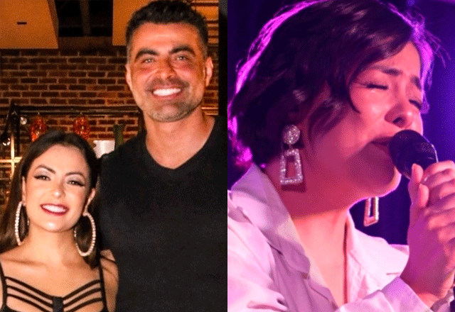 Ex-Rouge se emociona no palco durante primeiro show após a morte do marido