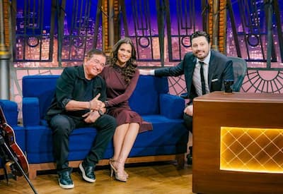 Amado Batista e Cálita falam sobre vida a dois, carreira e curiosidades no The Noite desta quinta (23)