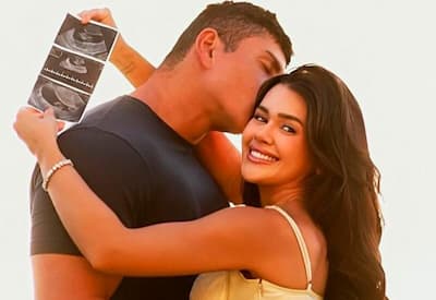 Franciny Ehlke compartilha reação do marido ao descobrir sua gravidez