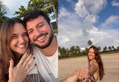 Juliana Paiva anuncia noivado e encanta fãs com pedido romântico