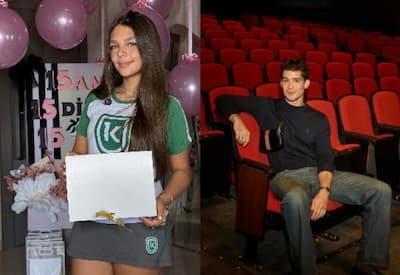 João Guilherme surpreende sobrinha com presente