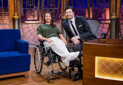 Superação, força e uma história que inspira o esporte: Laís Souza é a convidada do "The Noite"