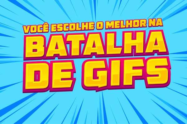 arte das batalhas de gifs do SBT