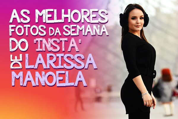 Arte do Instagram de Larissa Manoela