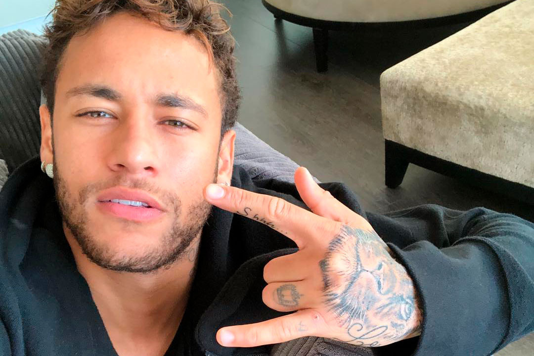 Foto do jogador Neymar