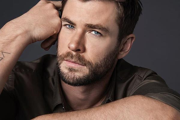 o ator Chris Hemsworth