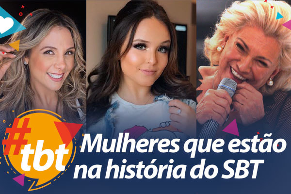 arte mulheres que estão na história do SBT