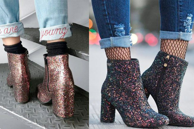 Botas Glitter