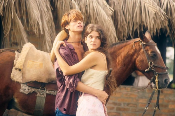 Novela Pantanal protagonistas sbt tv manchete cavalo fazenda