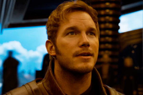 Chris Pratt no filme Vingadores Guerra Infinita