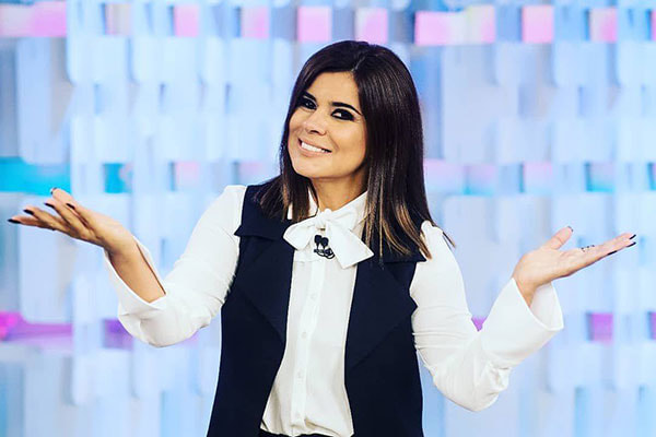 Mara Maravilha no cenário do Fofocalizando