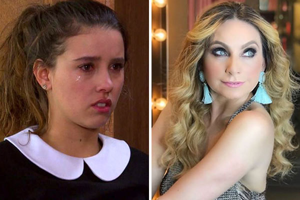 Montagem com fotos das atrizes Paulina Goto e Elizabeth Álvarez