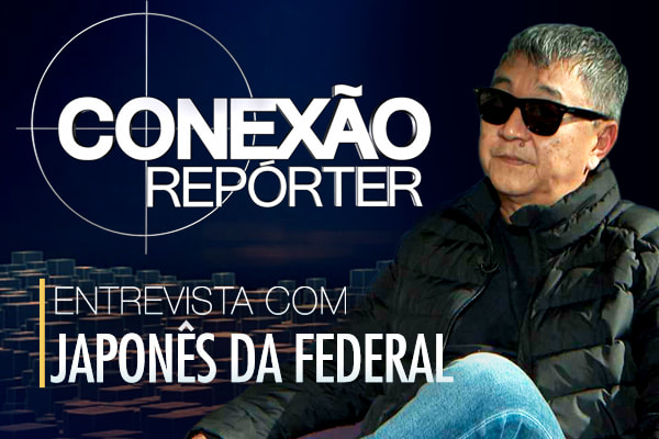 Banner com o logo do Conexão Repórter e a frase 