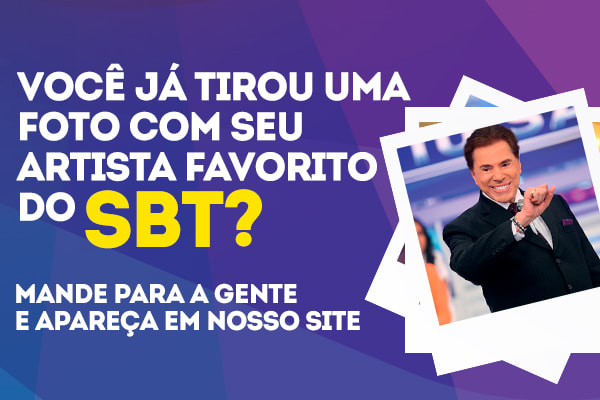 Campanha Sua foto com o artista do SBT