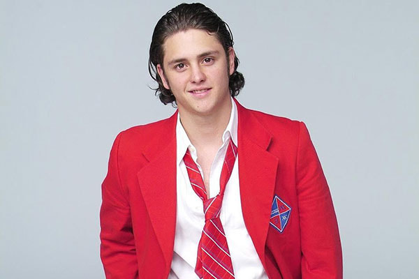 O personagem Diego Bustamente da novela Rebelde