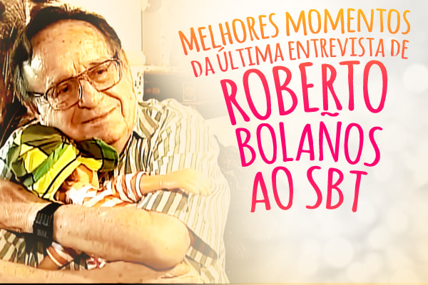 Arte melhores momentos da última entrevista de roberto Bolaños ao SBT