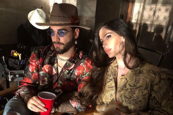 Maluma e Natalía Barulích
