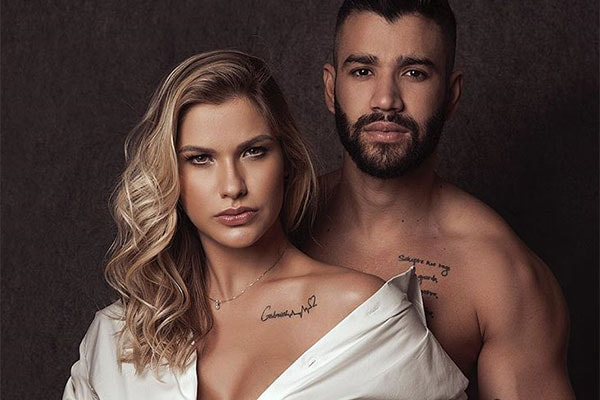 Casal Andressa Suita e Gusttavo Lima