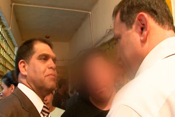Roberto Cabrini conversa com o pastor Marcos Pereira