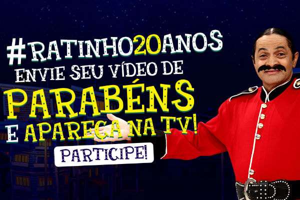 Ratinho 20 anos
