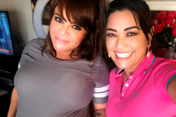 valentina francavilla e milene pavorô