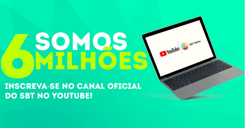 Arte Inscreva-se no canal SBT Online