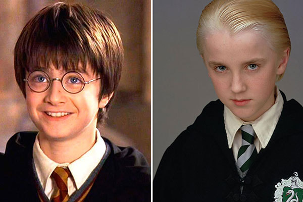 montagem draco e harry