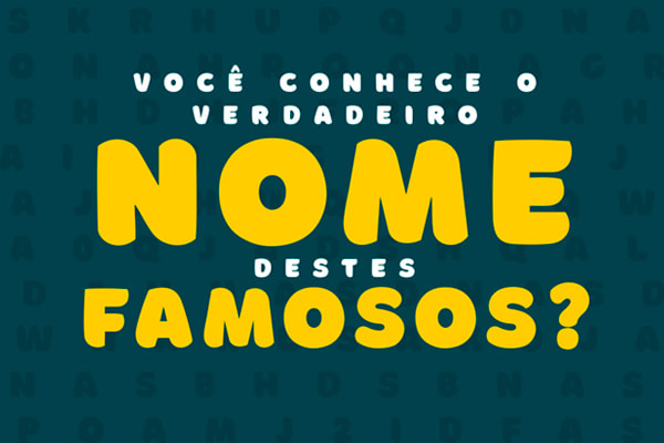 Nome famosos