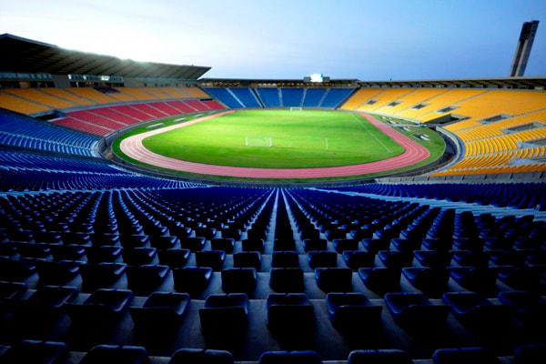 Imagem panorâmica do estádio Castelão, no Maranhão