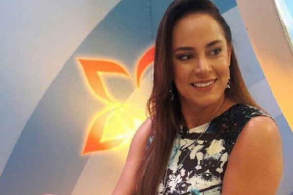A apresentadora Silvia Abravanel