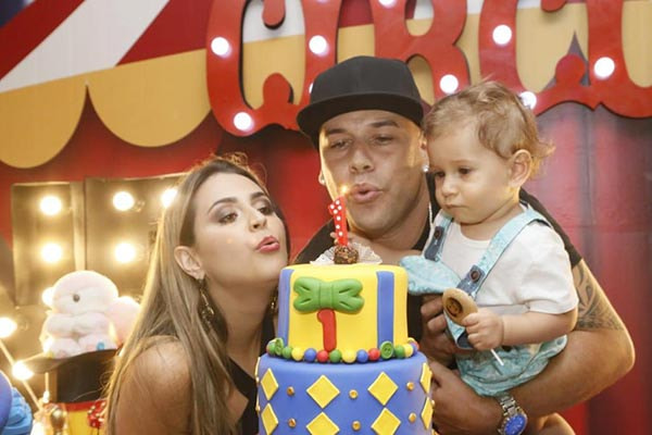 Aniversário Enrico, filho de Tiago Barnabé