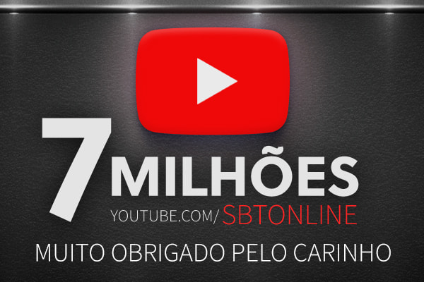 Arte SBT chega a 7 milhões no YouTube