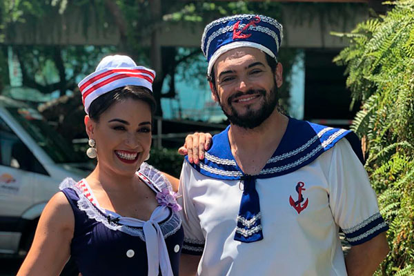 Milene Pavorô e Matheus Ceará