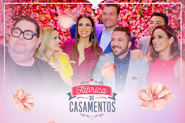 Elenco do Fábrica com o efeito de câmera