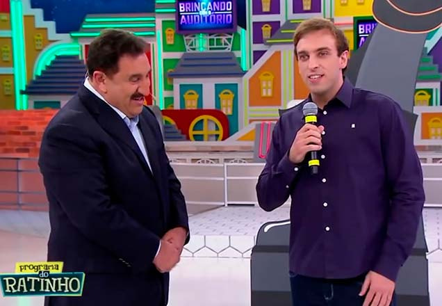 Ratinho e Léo Lins