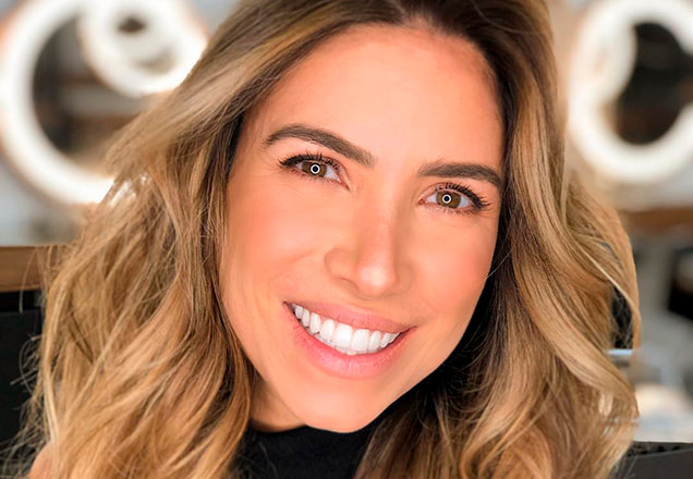 a apresentadora do SBT, Patricia Abravanel