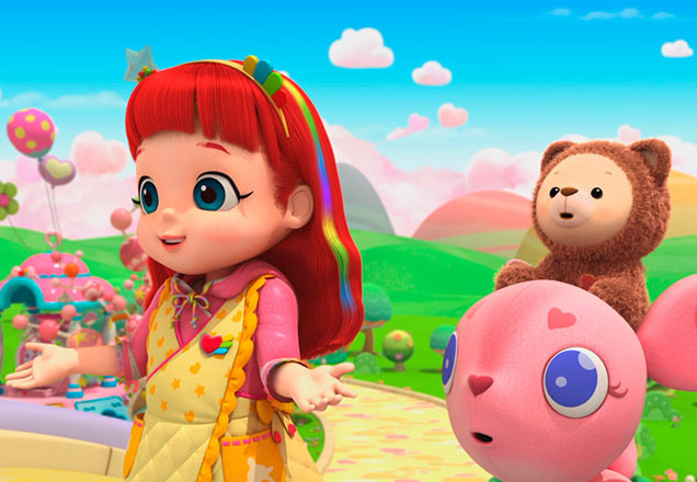 a turma de rainbow ruby