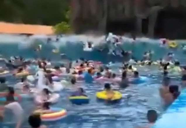 Tsunami fere 44 pessoas na China