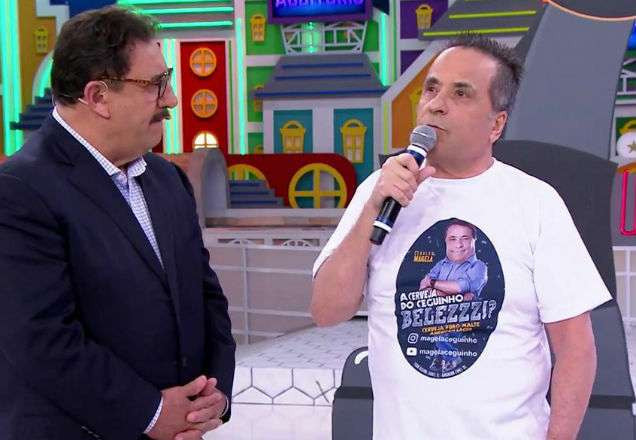 Geraldo Magela no Programa do Ratinho