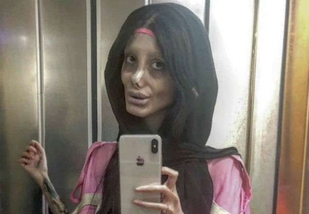 Sahar Tabar, a Angelina Jolie zumbi do Irã