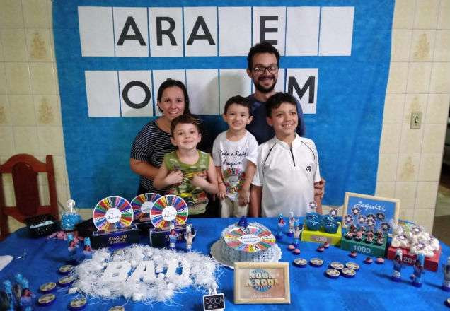 Roda a Roda Jequiti vira tema de aniversário