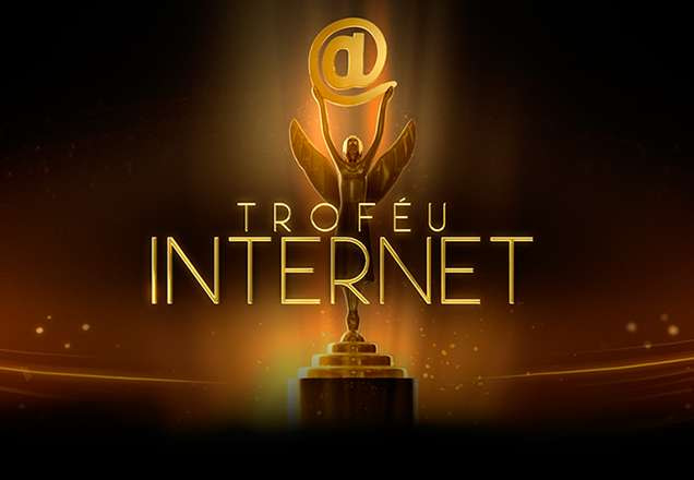 arte do troféu internet 2019