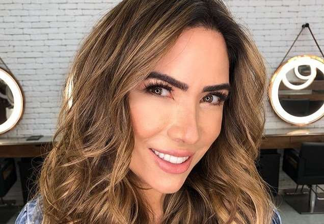 A apresentadora Patrícia Abravanel