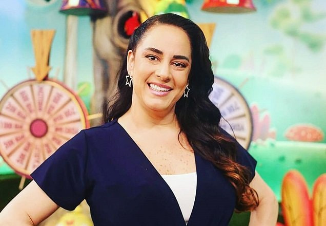 A apresentadora Silvia Abravanel